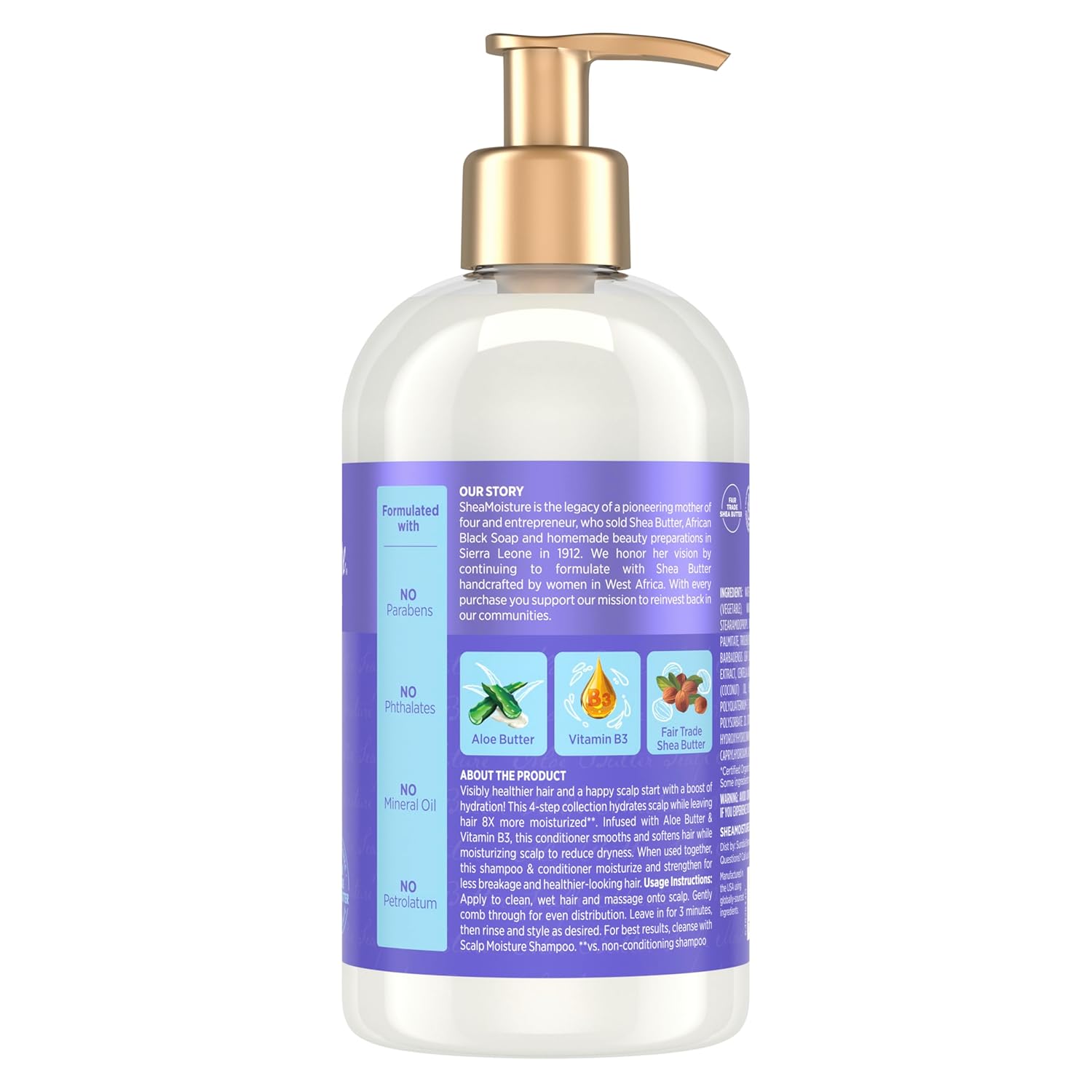 Shea Moisture Aloe Butter Scalp Moisture Conditioner 384ml