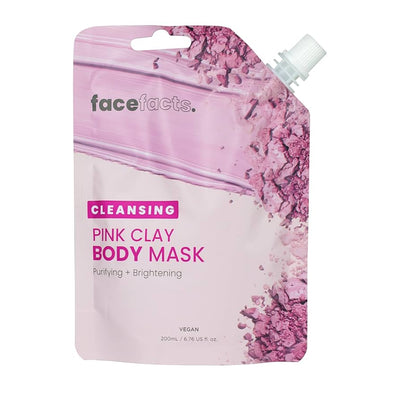 Face Facts Cleansing Pink Clay Body Mask 200ml