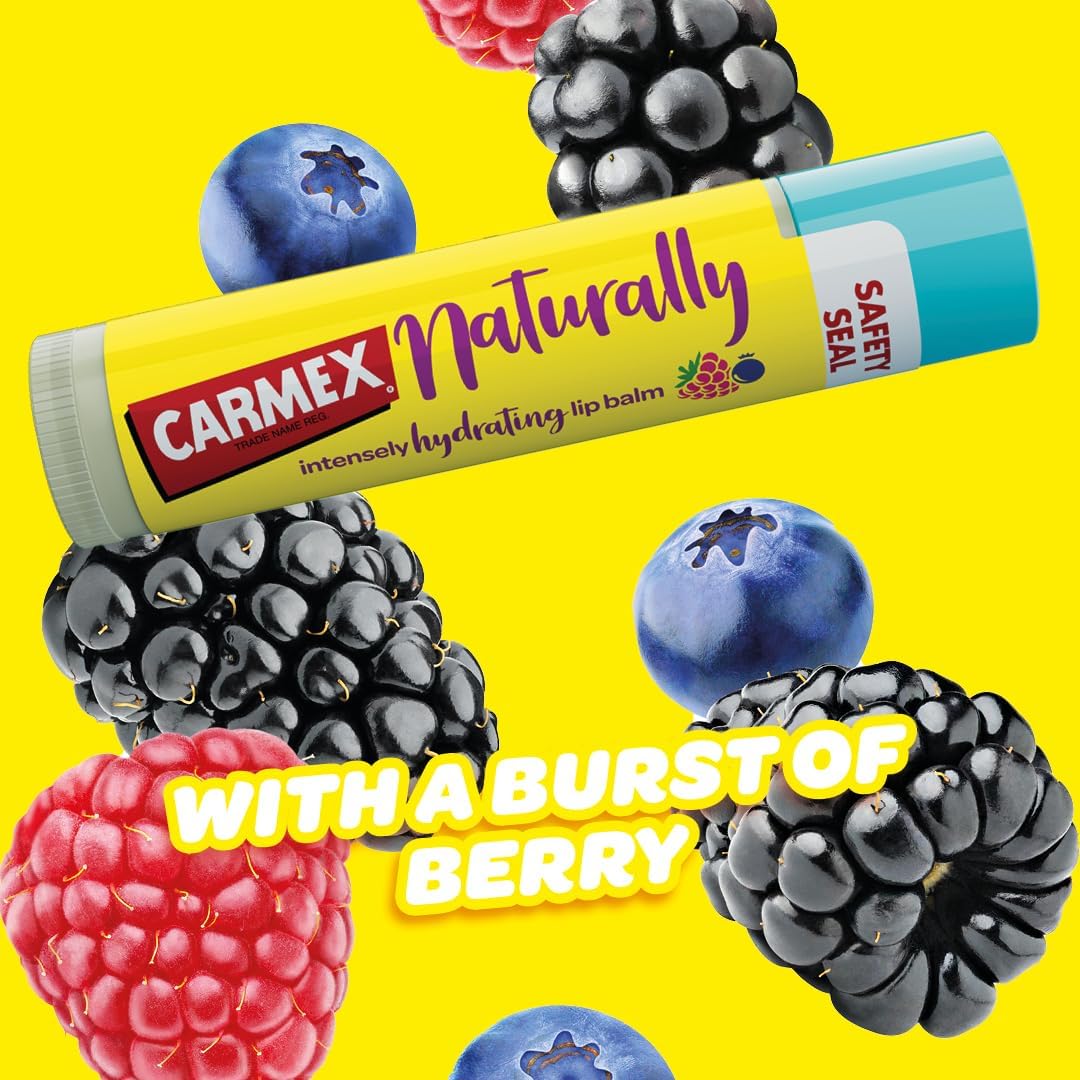 Carma Laboratories Carmex Naturally Berry Lip Balm