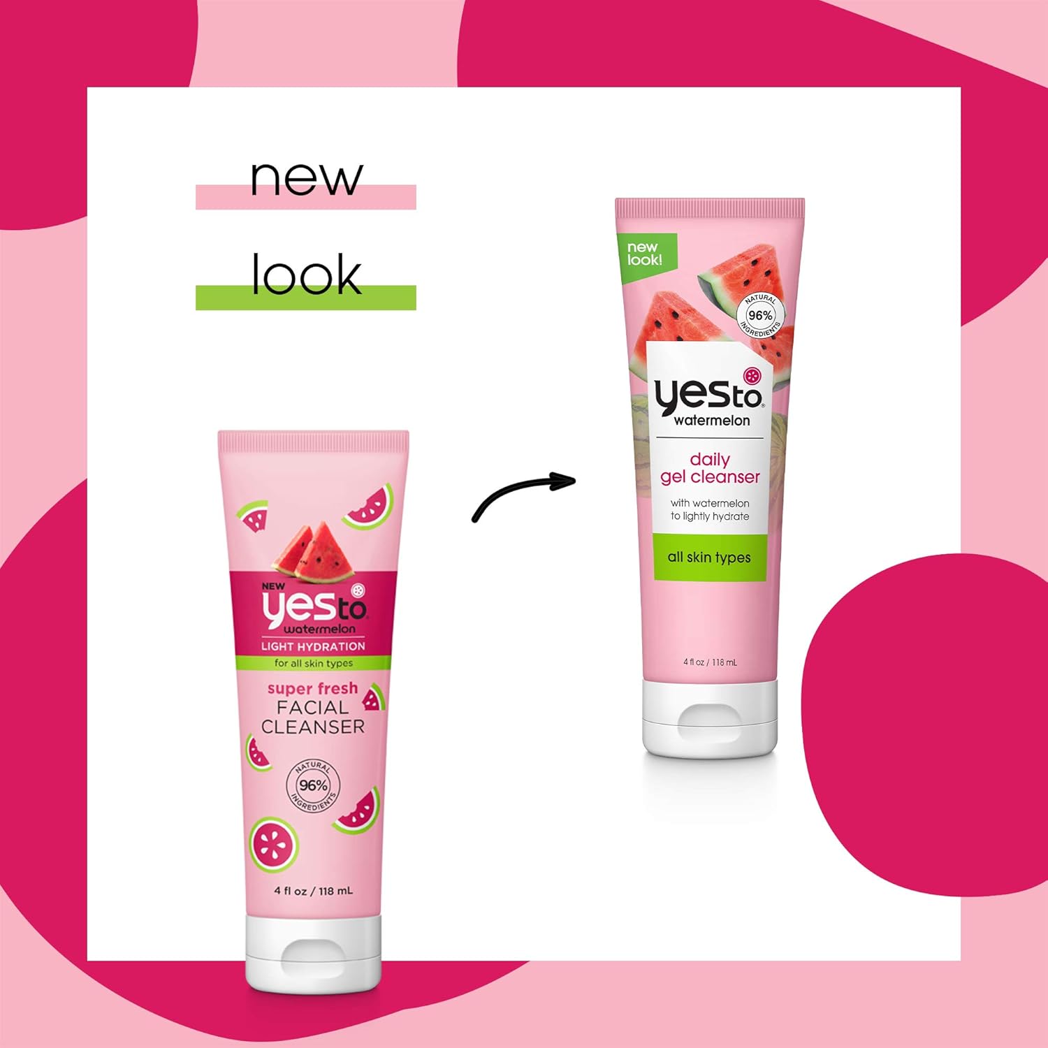 Yes To Watermelon Super Fresh Facial Cleanser 118ml