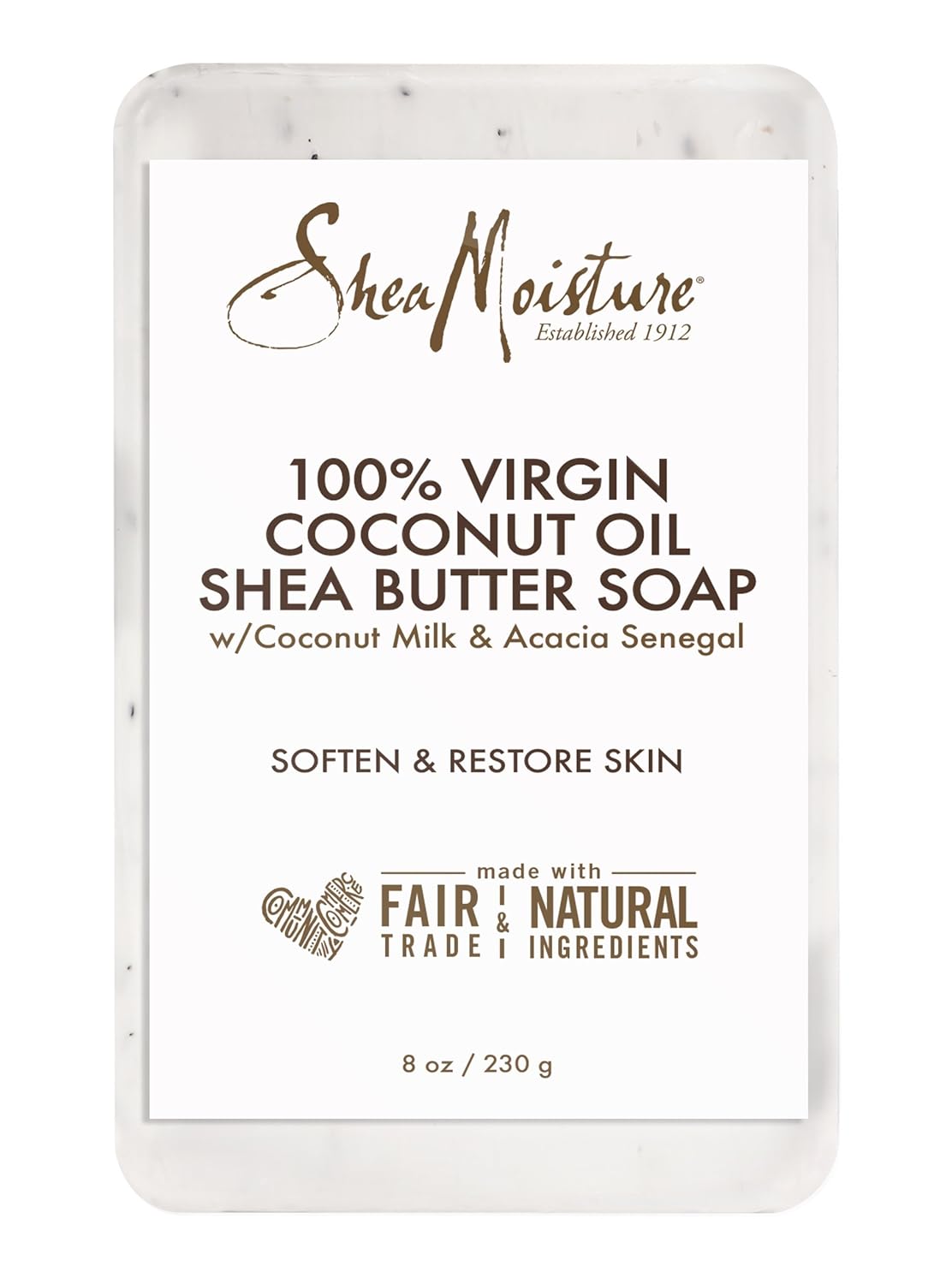 Shea Moisture Virgin Coconut Oil Shea Butter Soap 227g
