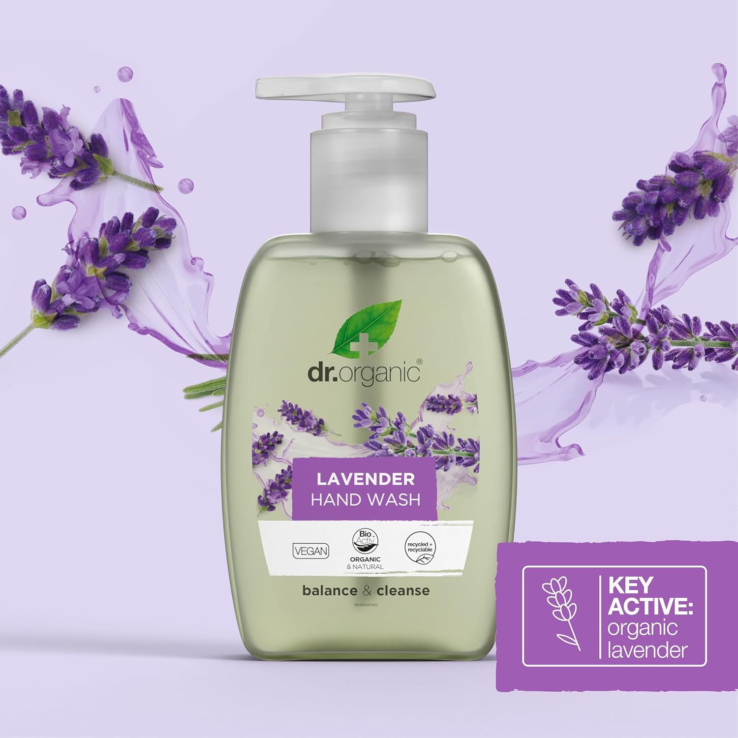 Dr Organic Organic Plus Lavender Hand Wash 250ml