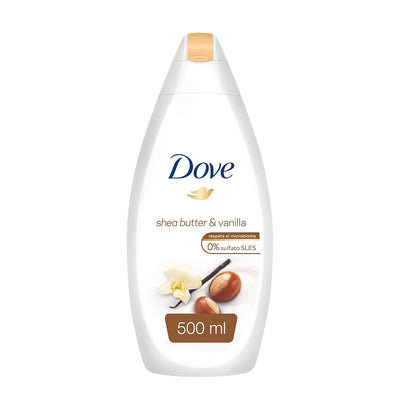 Dove Purely Pampering Nourishing Shea Butter With Warm Vanilla Shower Gel 500ml