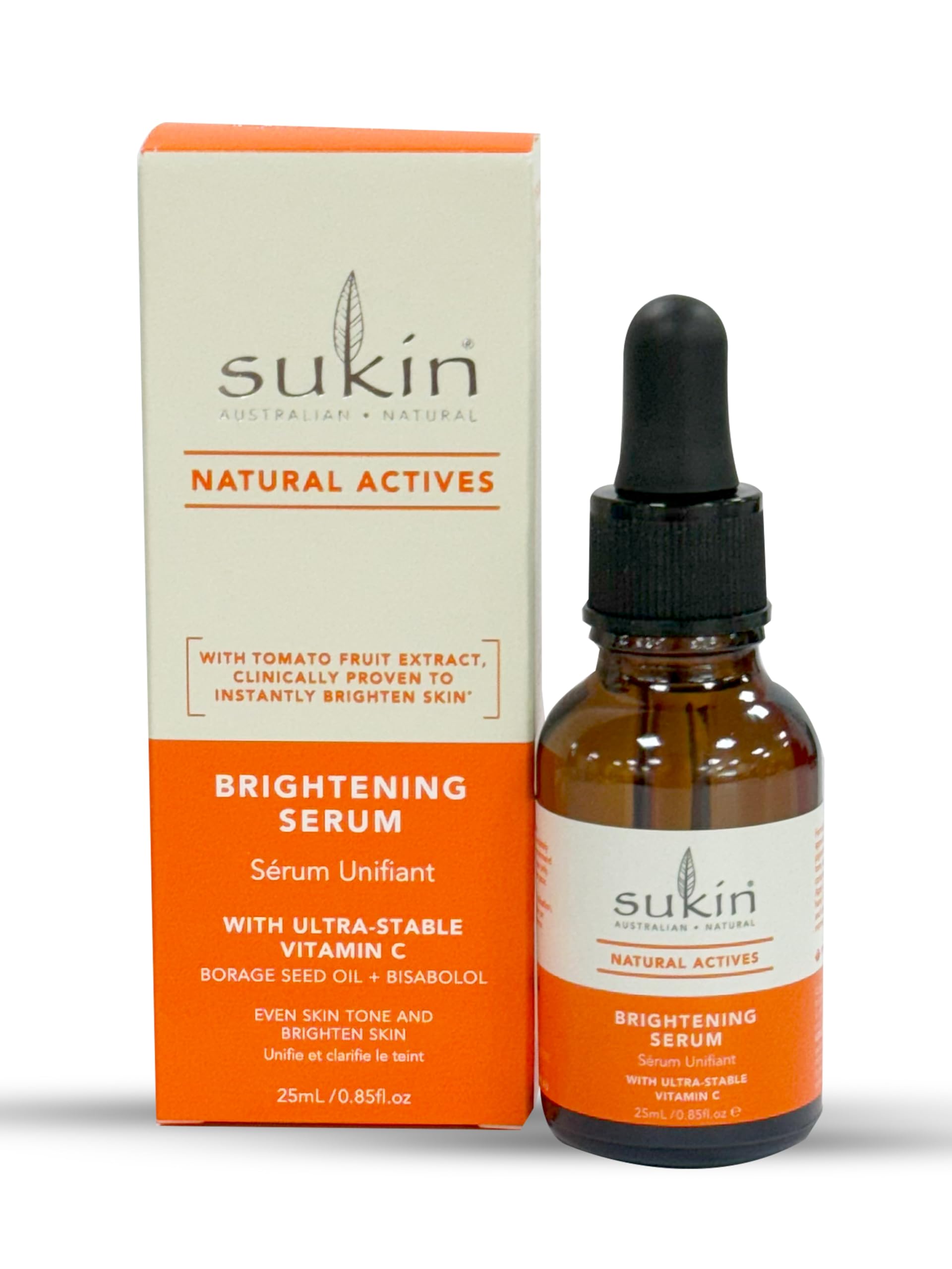 Sukin Natural Actives Brightening Serum 25ml