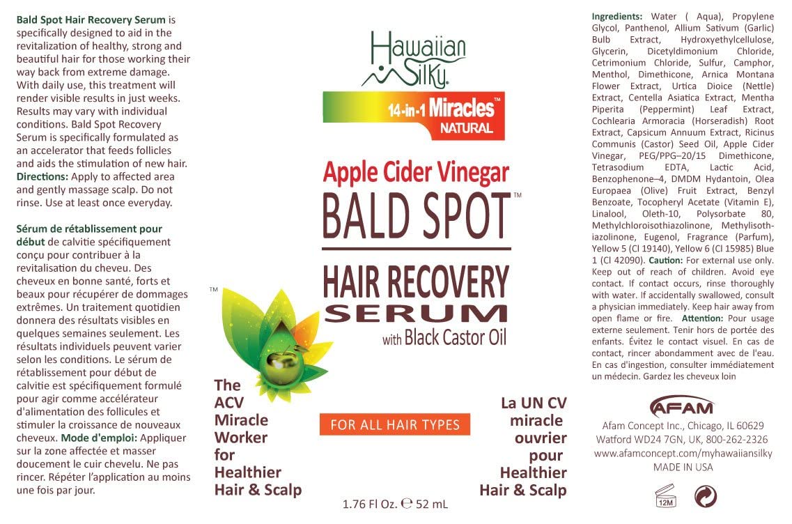 Hawaiian Silky 14 In 1 Miracles Bald Spot Hair Recovery Serum 52ml