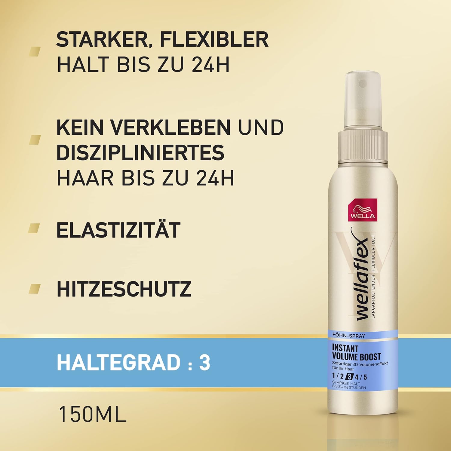 Wella flex Instant Volume Boost 3 Spray 150ml