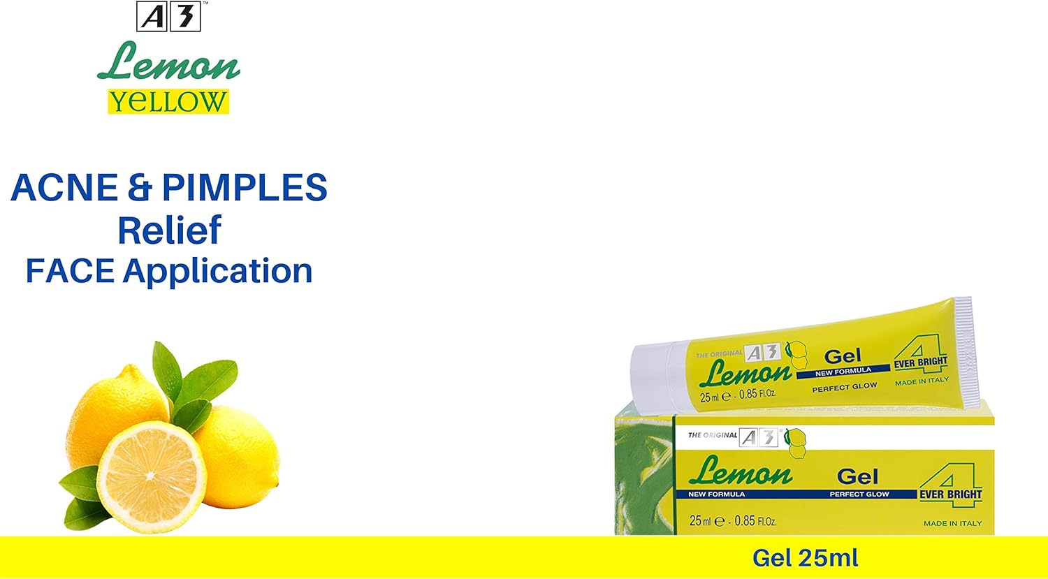 A3 The Original Lemon Gel Perfect Glow 25ml