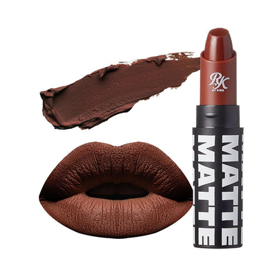 RK By Kiss Matte Lipstick 28 Spicy Brown 3.5g