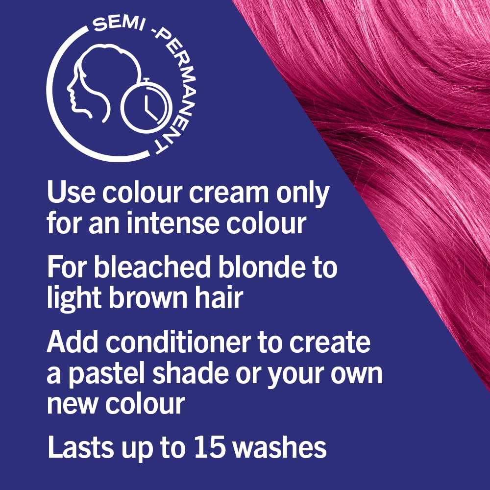 Schwarzkopf Live Color XXL Ultra Brights Semi Permanent Colour 93 Shocking Pink