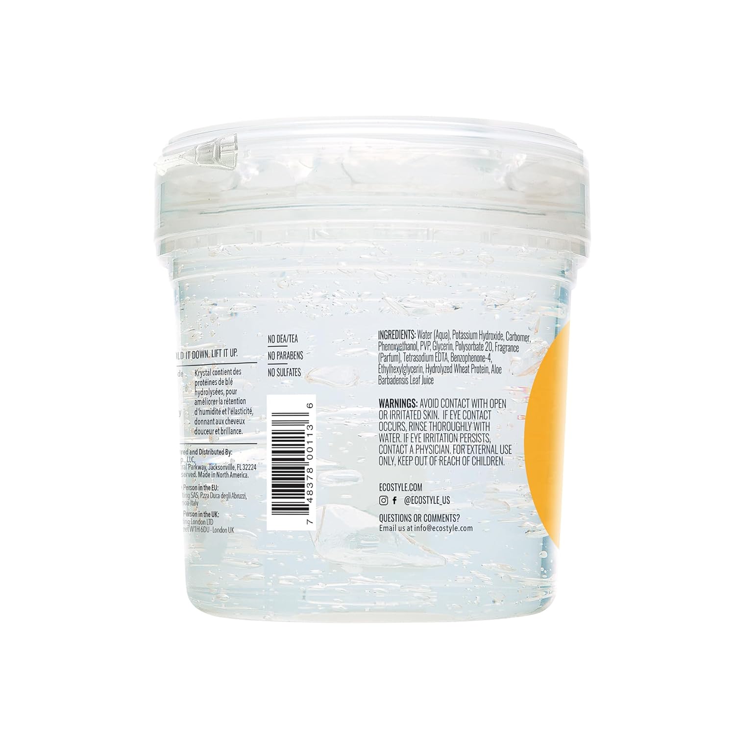 Eco Style Professional Styling Gel Krystal Styling Gel - All Sizes