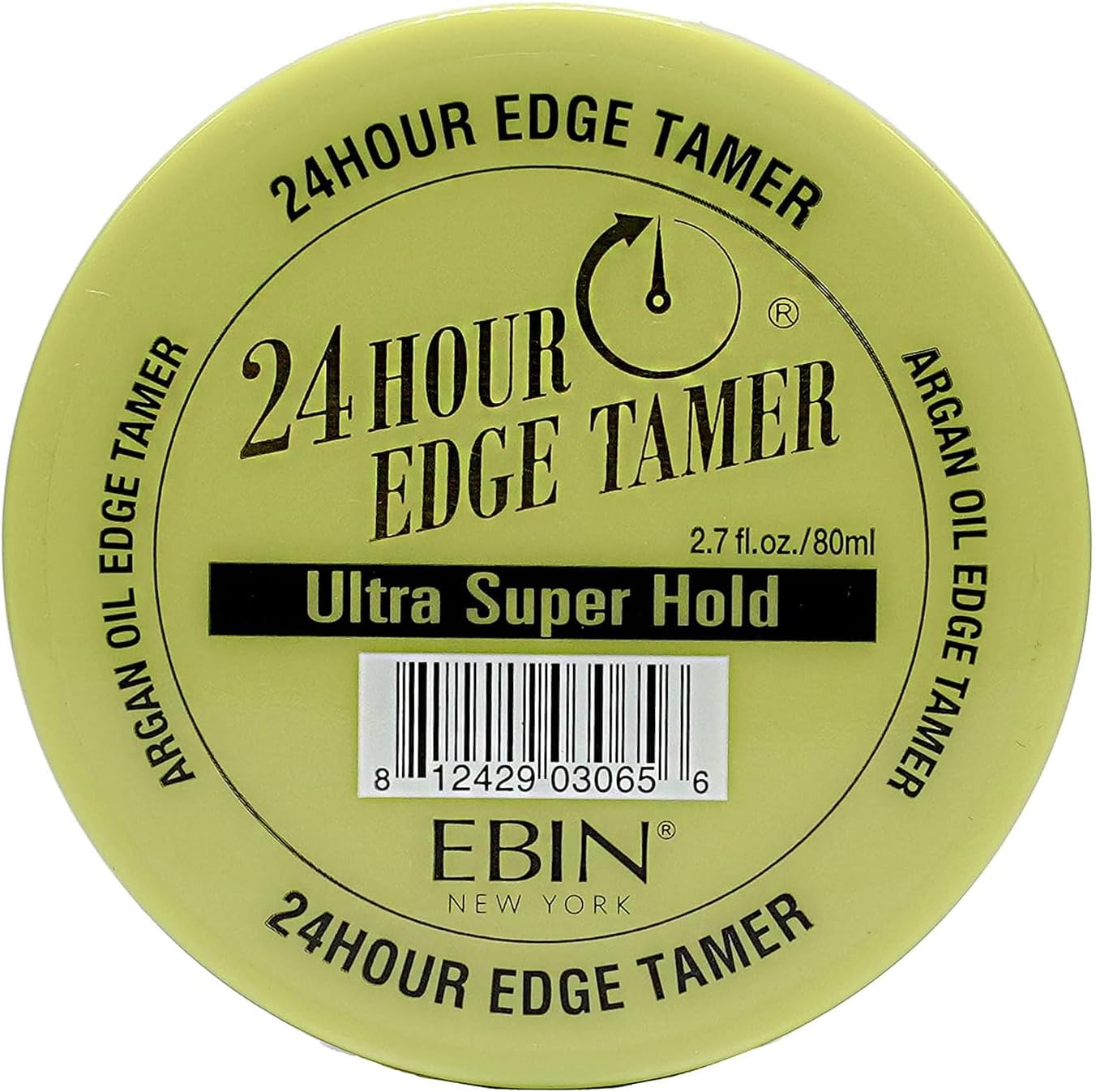 EBIN 24 Hour Argan Oil Ultra Super Hold Edge Tamer 80ml, 120ml / 250ml