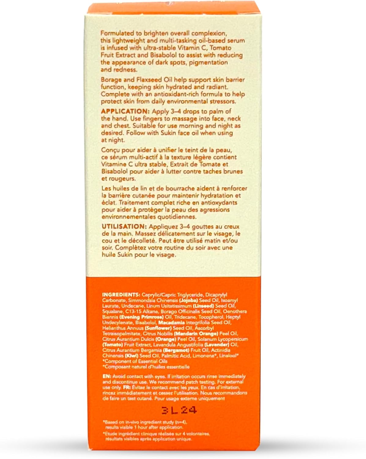 Sukin Natural Actives Brightening Serum 25ml