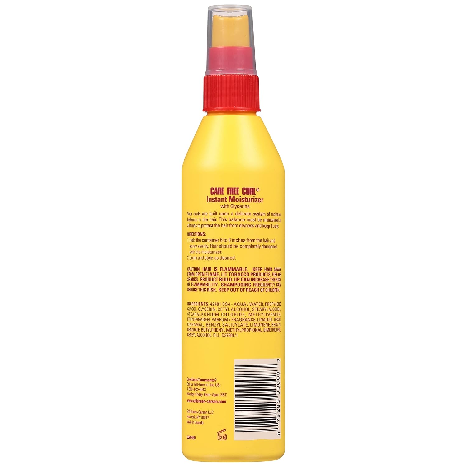 Soft Sheen Carson Care Free Curl Moisturizer 237ml / 473ml