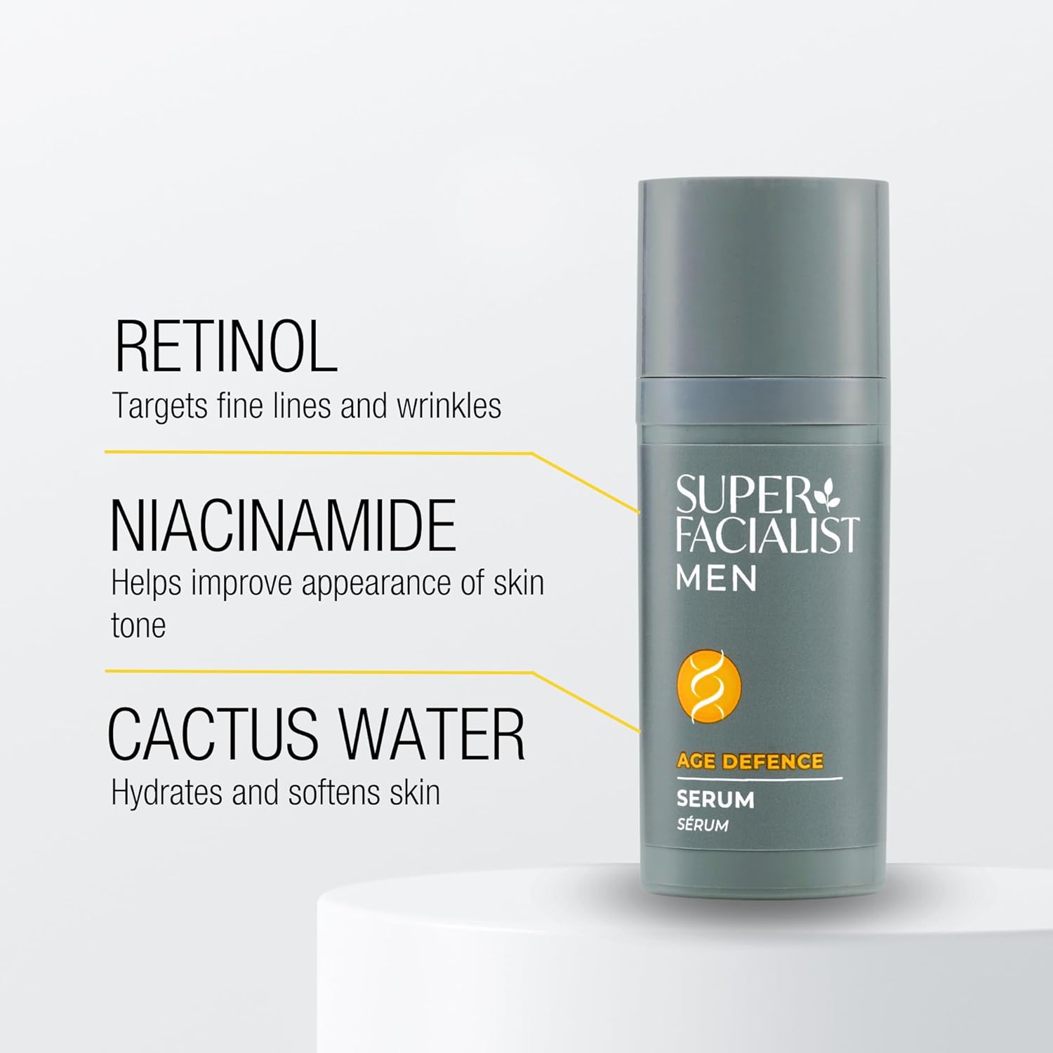 Super Facialist Men Age Defence Serum 30ml