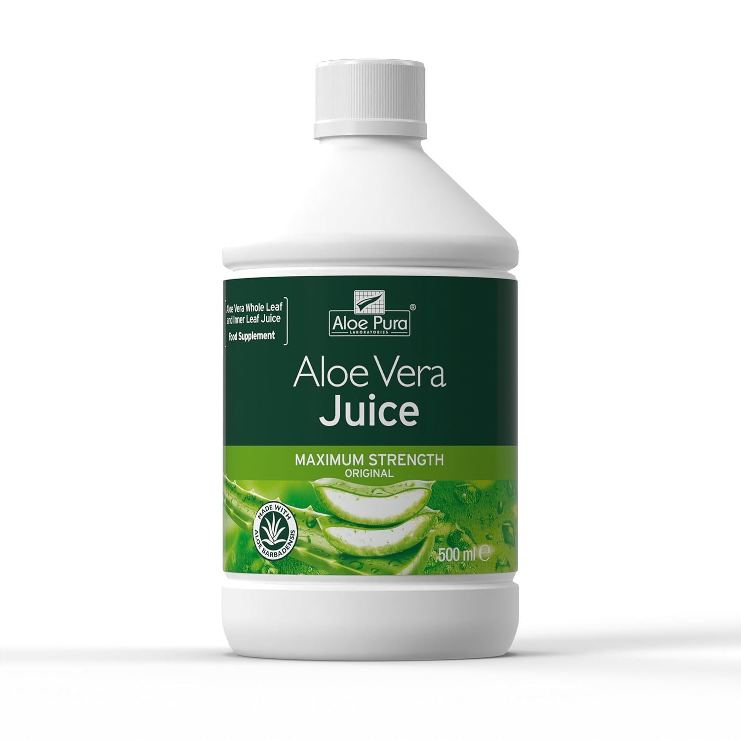 Optima Aloe Pura Aloe Vera Juice Max Strength 500ml