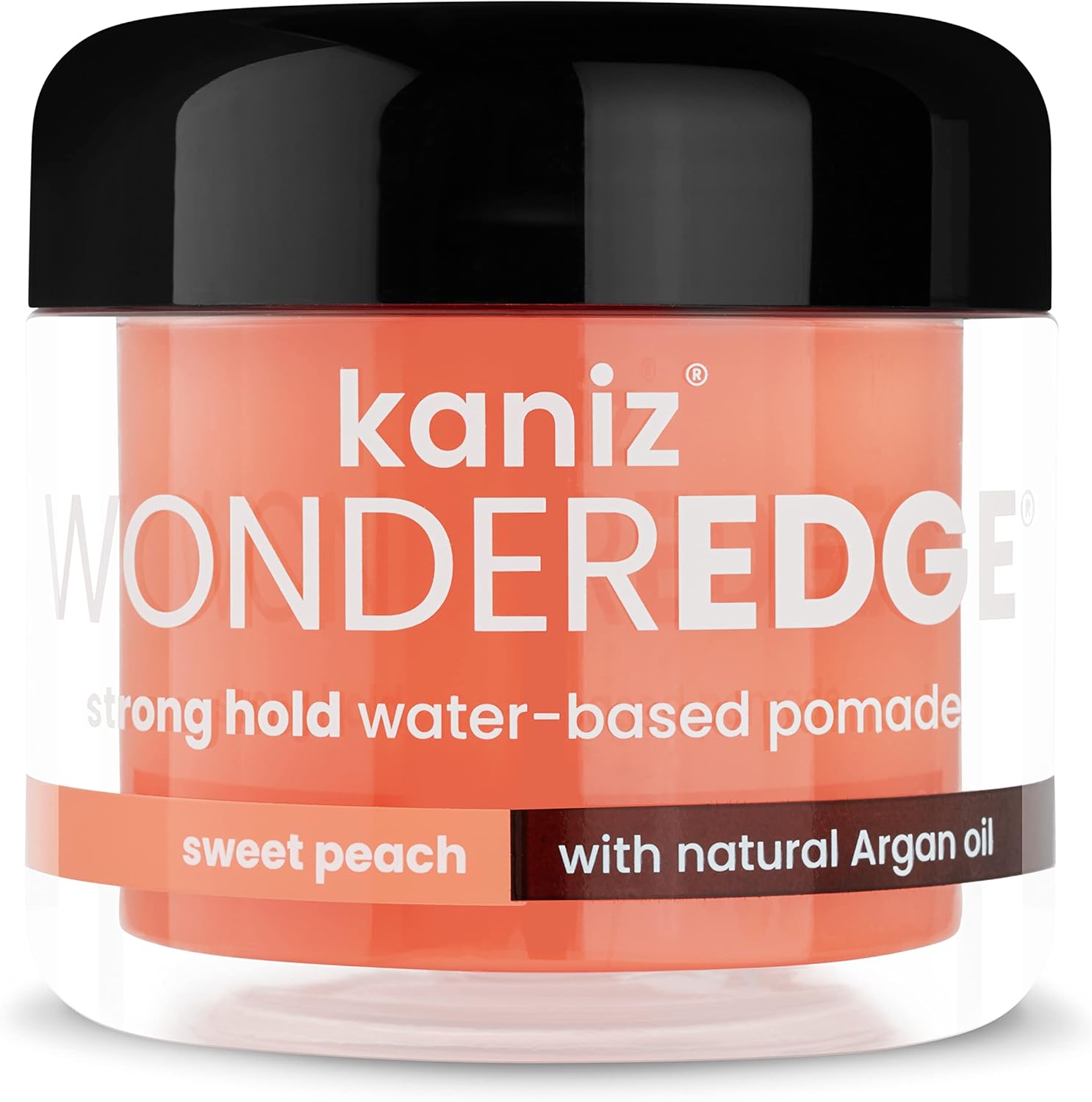 Kaniz Wonder Edge Sweet Peach Scent Strong Hold Water Based Pomade 120ml
