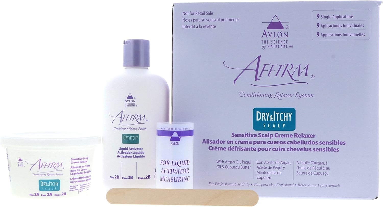 Avlon Affirm Dry And Itchy Scalp Conditioning Relaxer System With Protecto