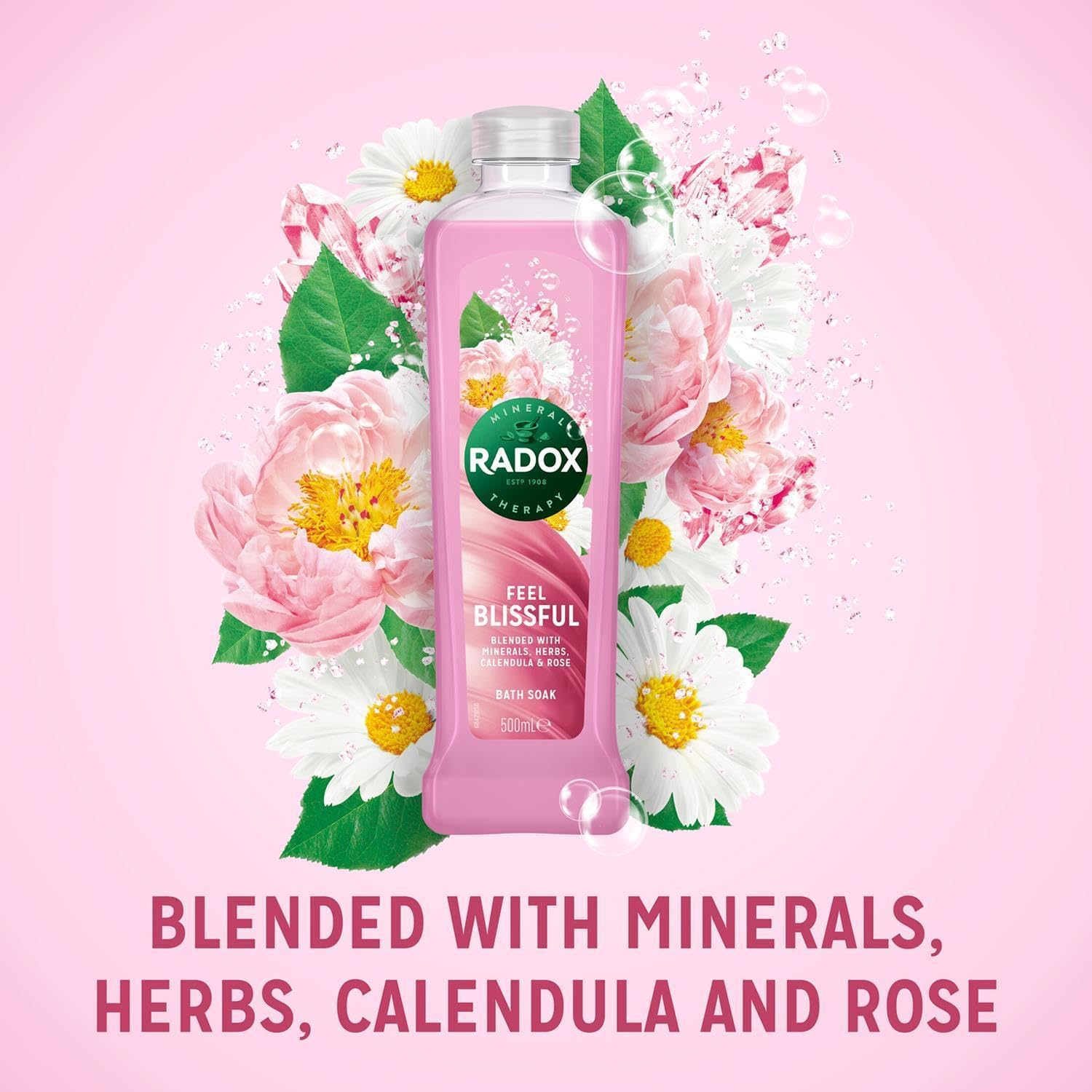 Radox Mineral Therapy Feel Blissful Bath Soak 500ml