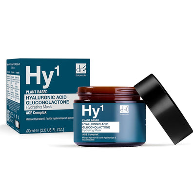 Dr Botanicals Hy1 Plant Based Hyaluronic Acid Gluconolactone Hydrating Mask 60ml