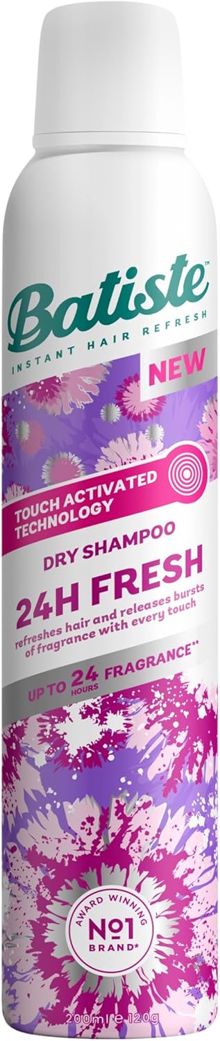 Batiste 24H Fresh Dry Shampoo 200ml