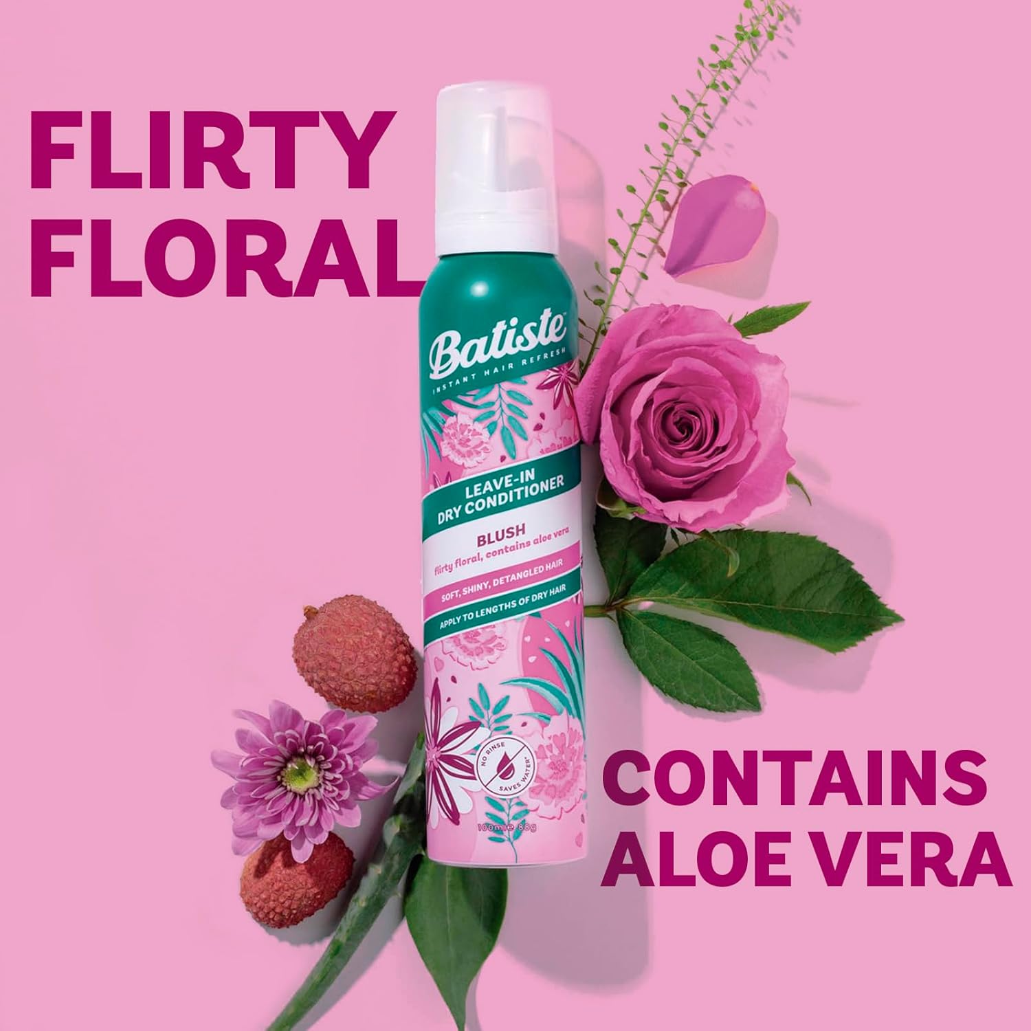 Batiste Leave In Dry Conditioner Blush 100ml