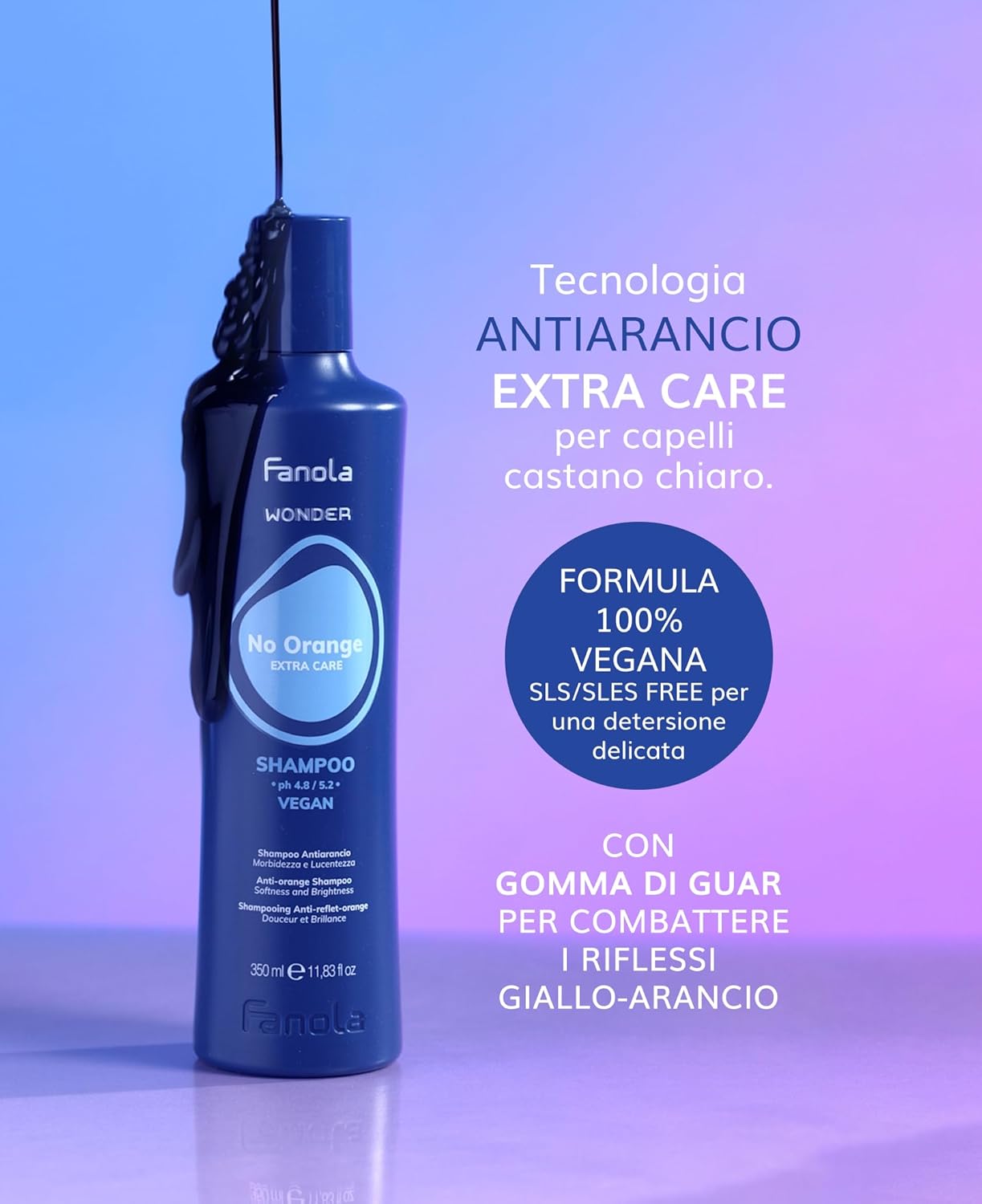 Fanola Wonder No Orange Extra Care Mask 350ml