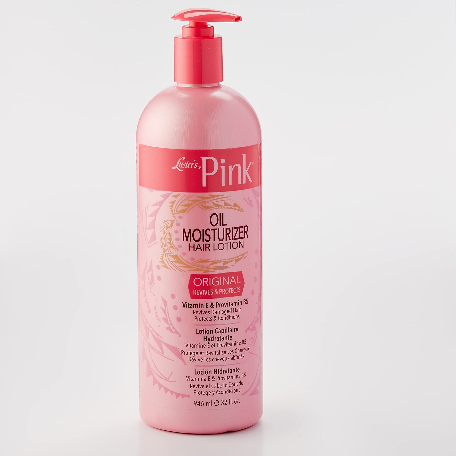 Lusters Products Pink Oil Moisturizer Hair Lotion 355ml, 473ml / 946ml