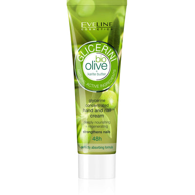 Eveline Bio Olive Glycerine Concentrated Hand And Nail Cream 100ml