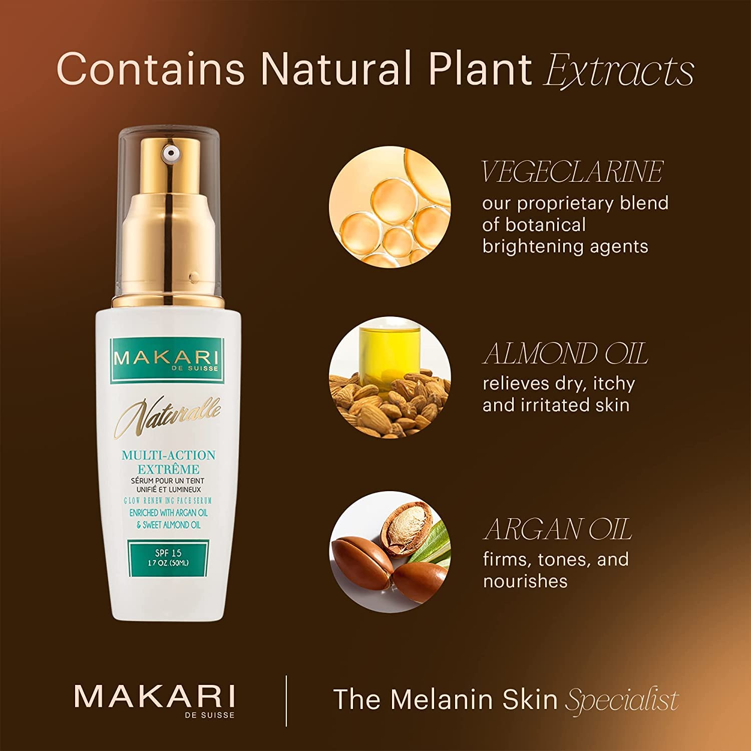 Makari Naturalle Multi Action Extreme Lightening Serum 50ml