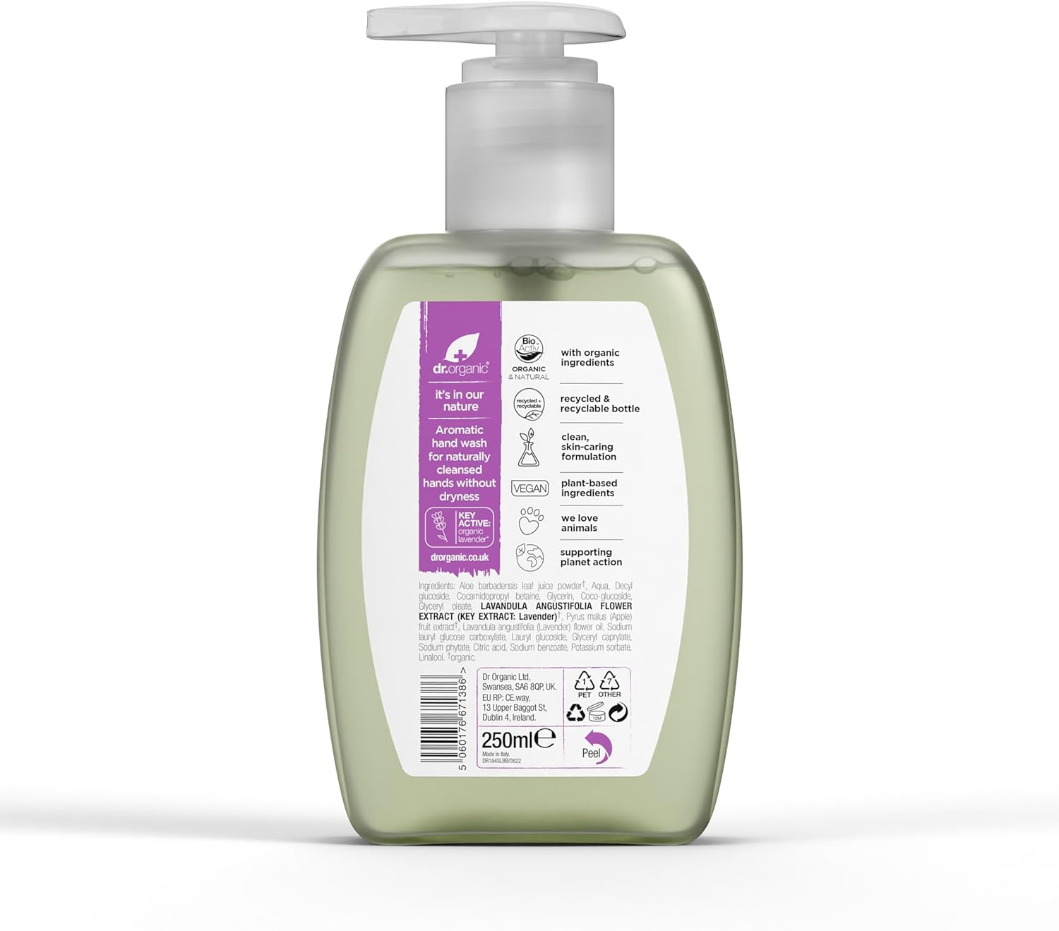 Dr Organic Organic Plus Lavender Hand Wash 250ml