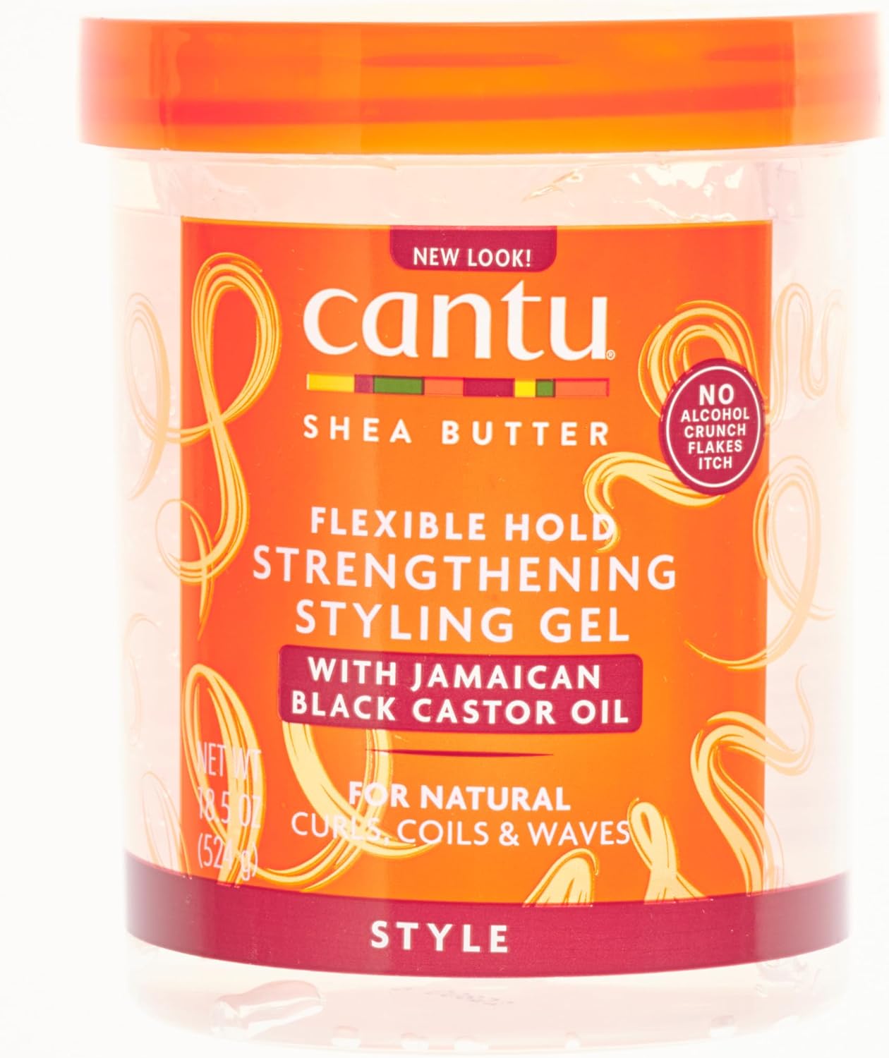 Cantu Shea Butter Strengthening Styling Gel With Jamaican Black Castor Oil 524g - Afro Hair Boutique