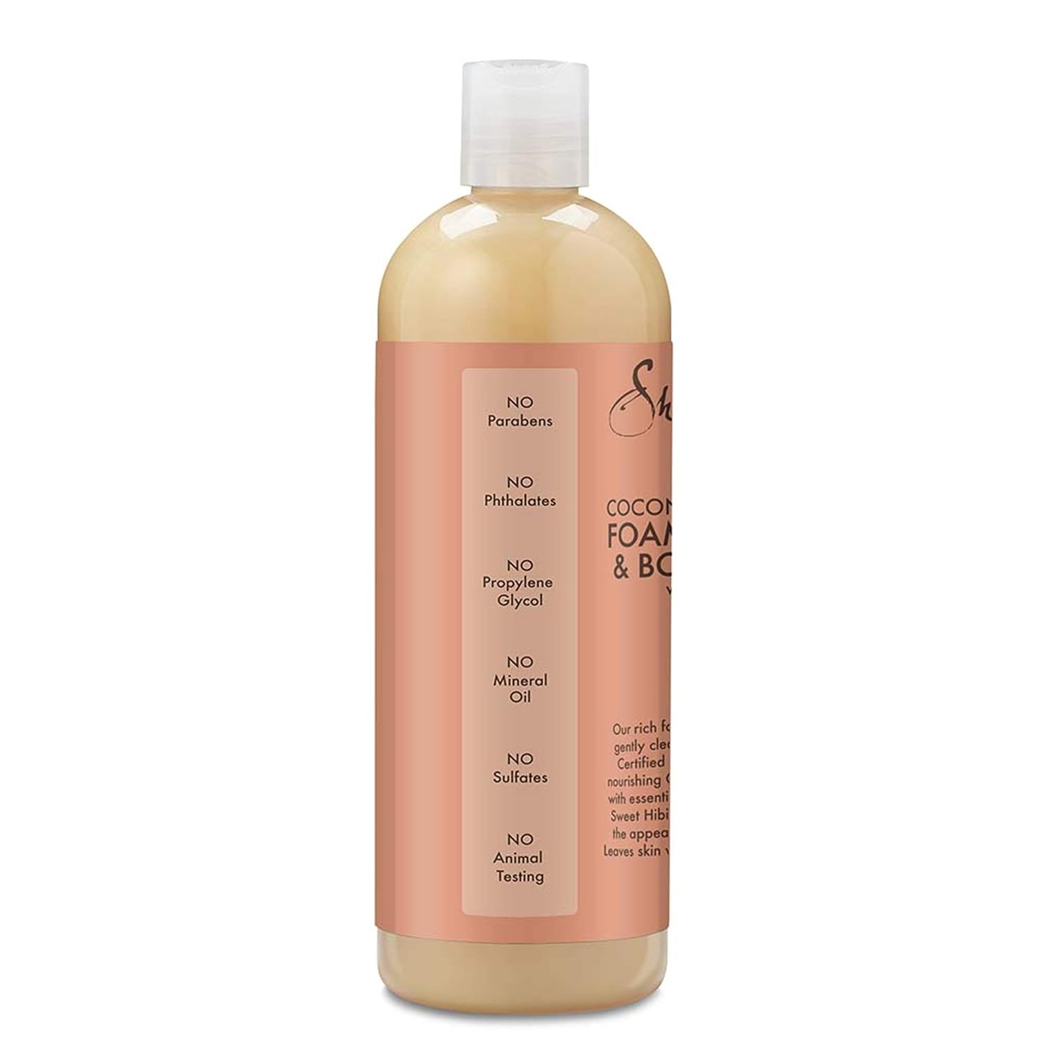 Shea Moisture Coconut And Hibiscus Foaming Milk And Body Wash 473ml