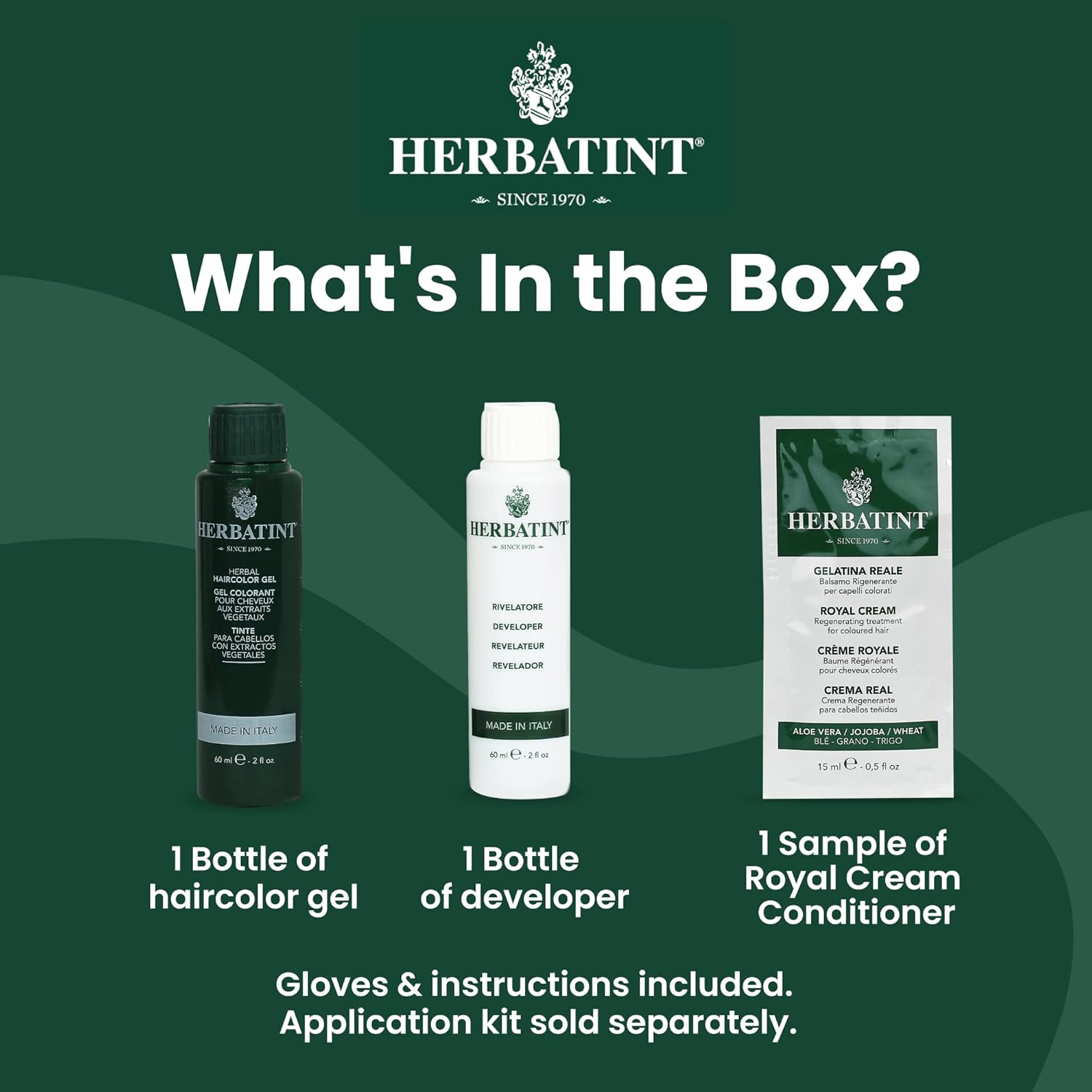 Herbatint Permanent Hair Color Gel 170ml / 150ml