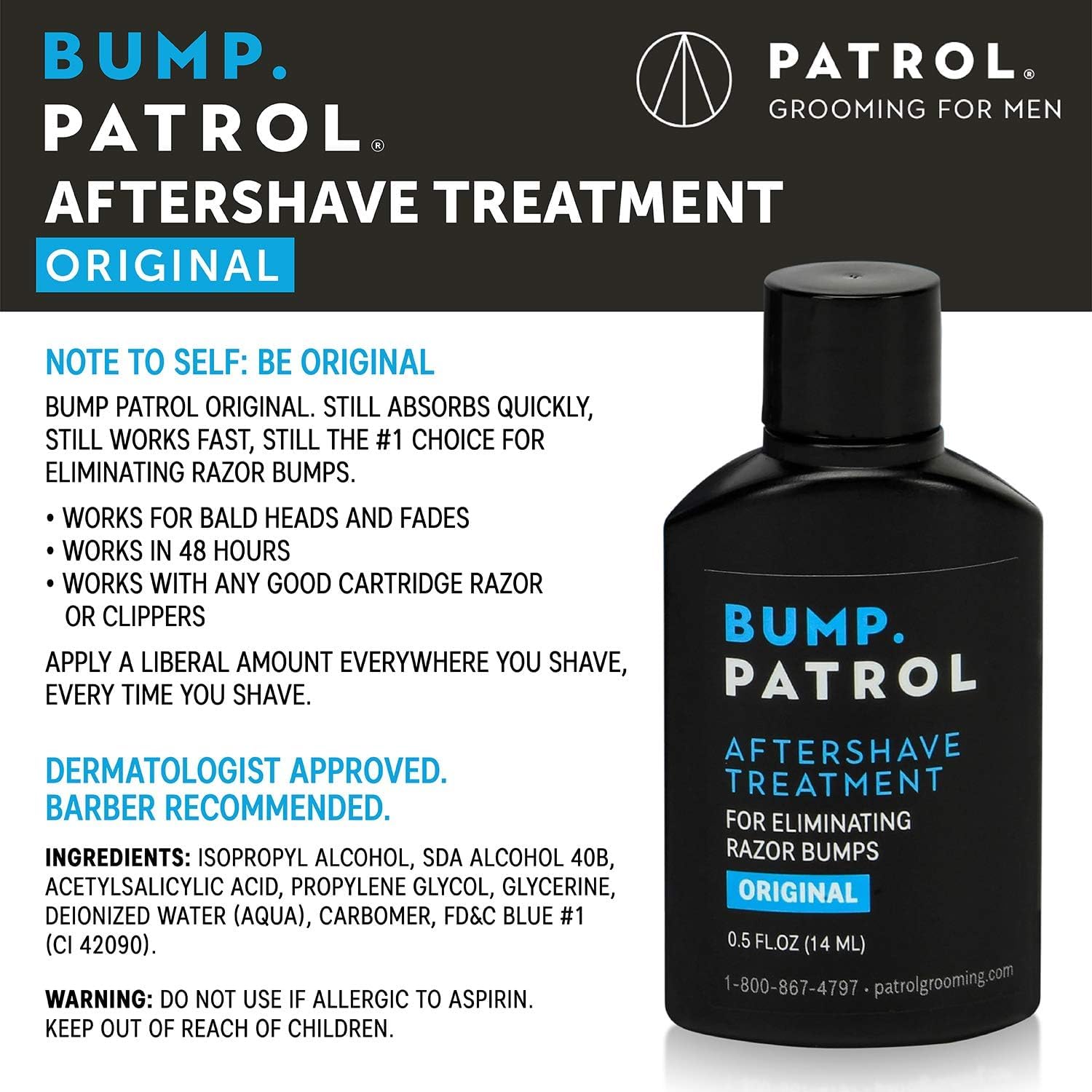 Bump Patrol Aftershave Treatment Original 57ml