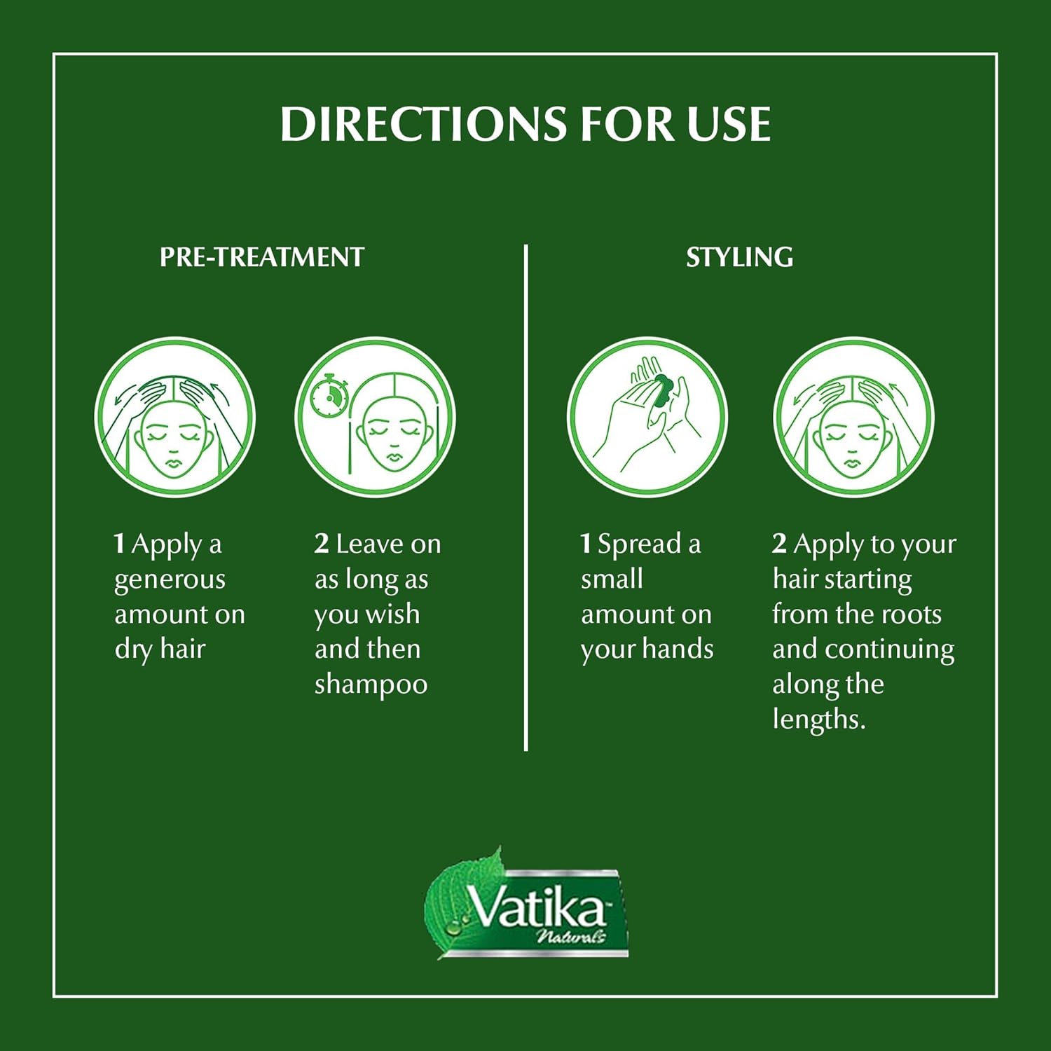 Dabur Vatika Naturals Olive Henna Almond Styling Hair Cream 210ml