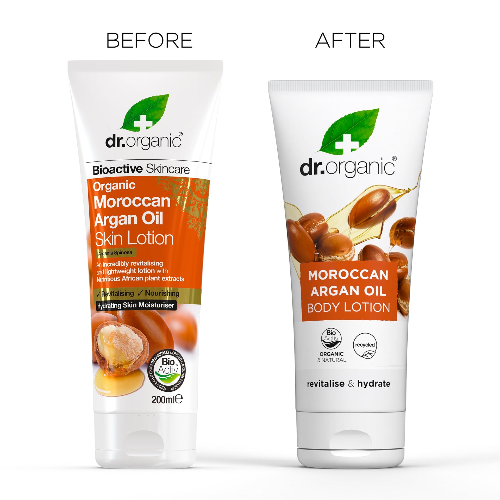 Dr Organic Bioactive Skincare Organic Moroccan Argan Oil Skin Lotion 200ml