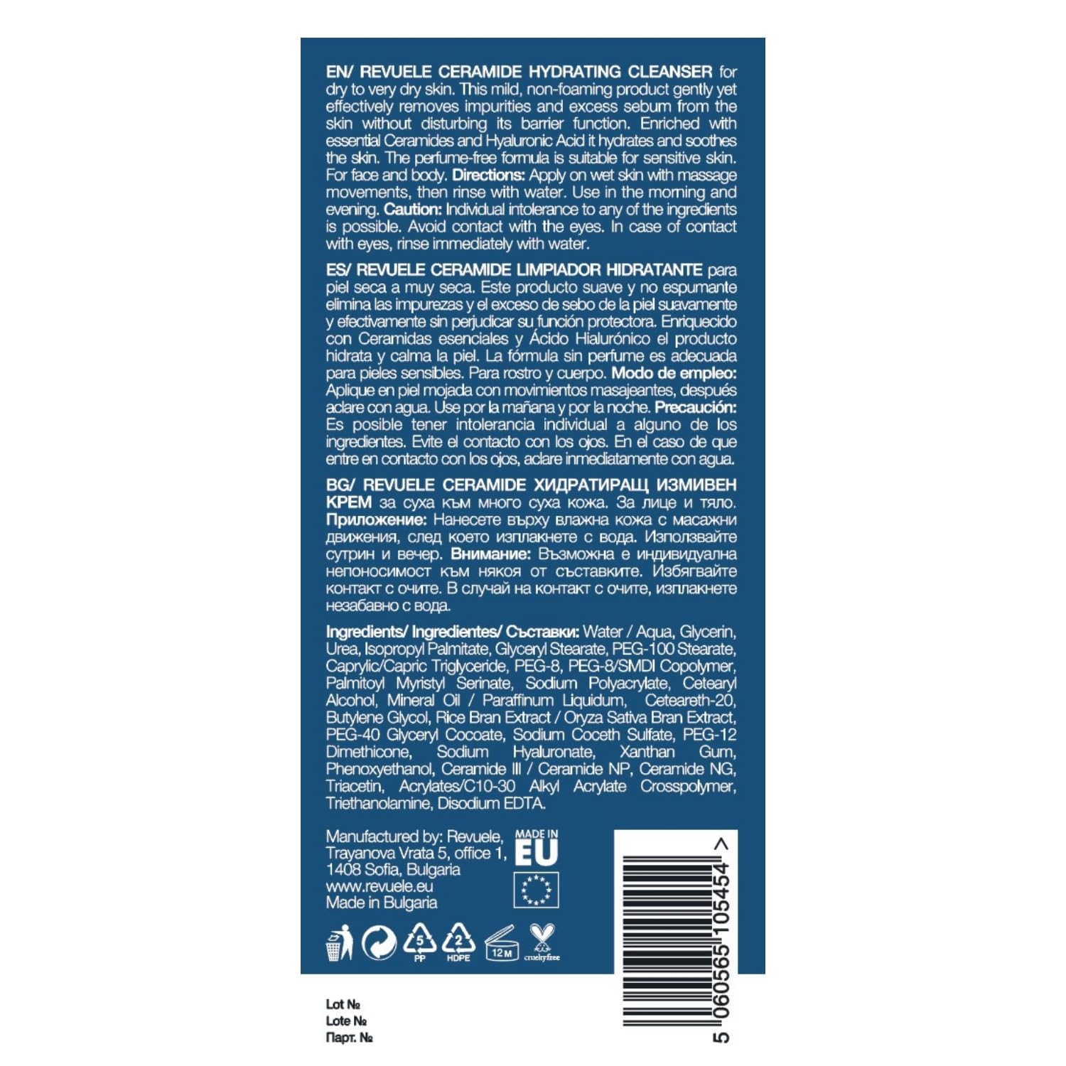 Revuele Ceramide Hydrating Cleanse 250ml