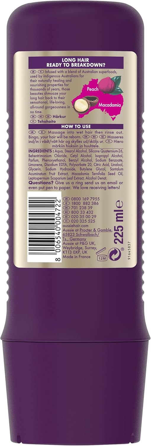 Aussie SOS 3 Minute Miracle Save My Long Hair Deep Treatment 225ml