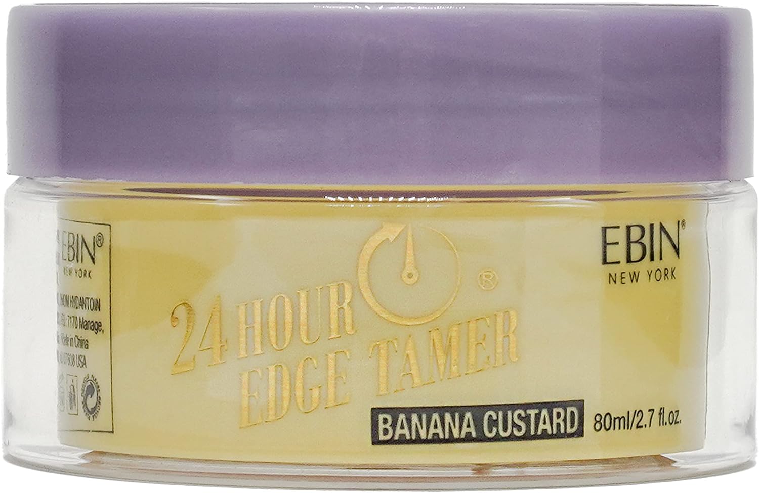 EBIN Newyork 24 Hour Banana Custard Extreme Firm Hold Edge Tamer 15ml / 80ml