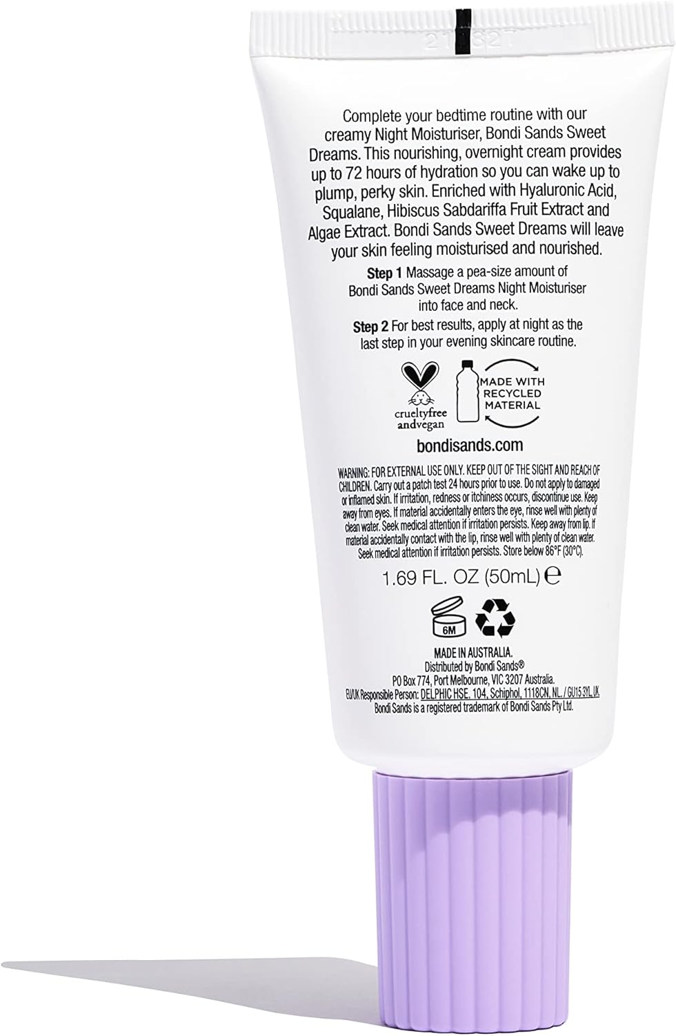 Bondi Sands Sweet Dreams Hydrating Night Moisturiser 50ml