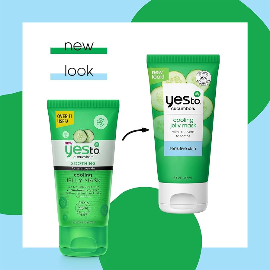 Yes To Cucumbers Soothing Cooling Jelly Mask 89ml