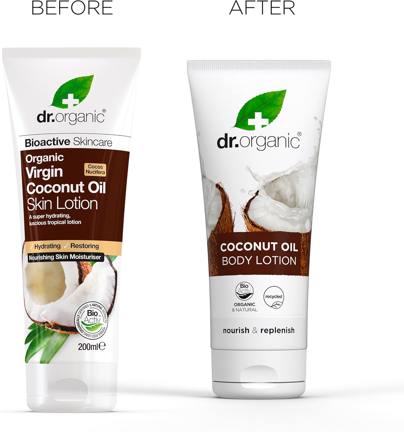 Dr Organic Bioactive Skincare Organic Virgin Coconut Oil Body Lotion 200ml
