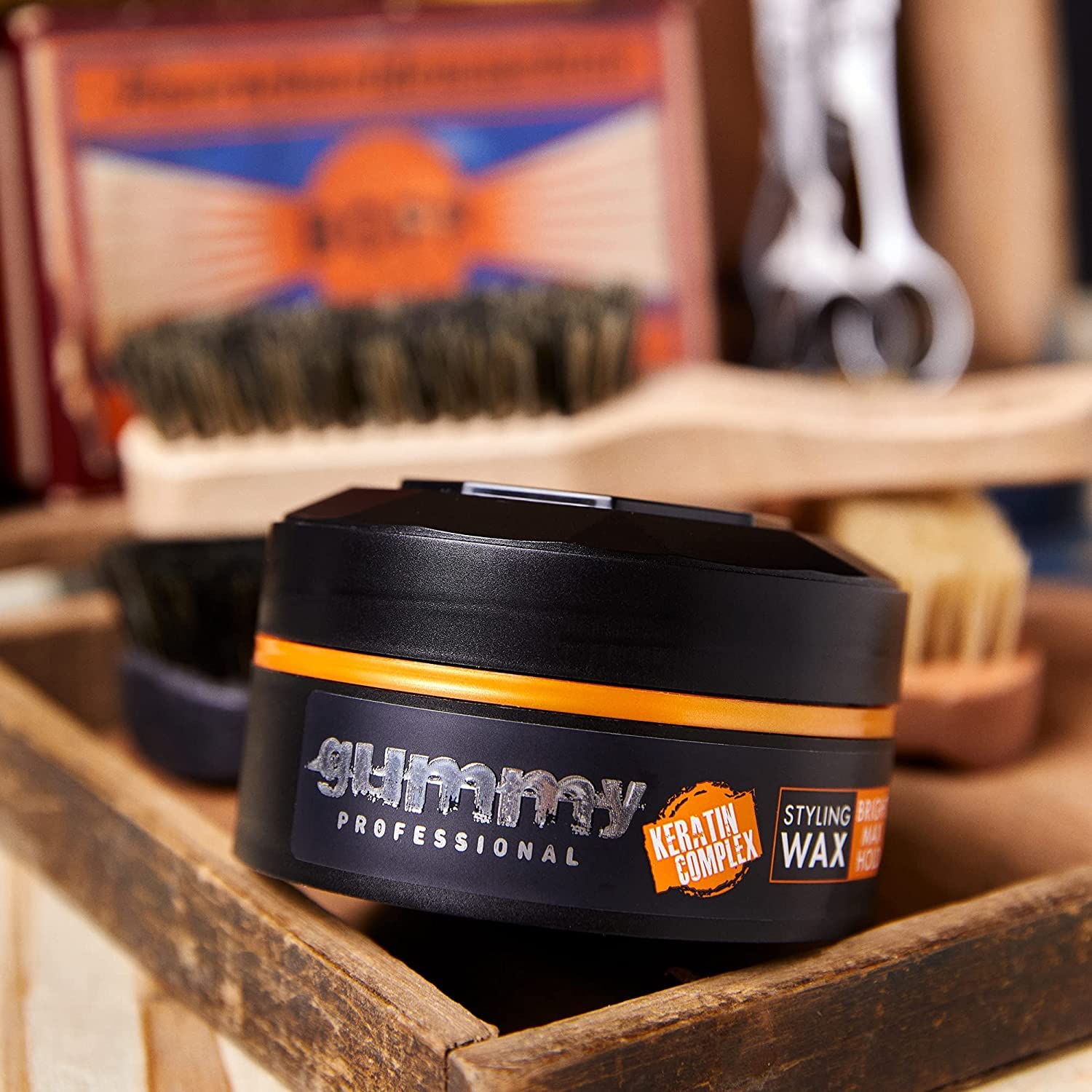 Gummy Hair Styling Gel Bright Max Hold Wax 150ml