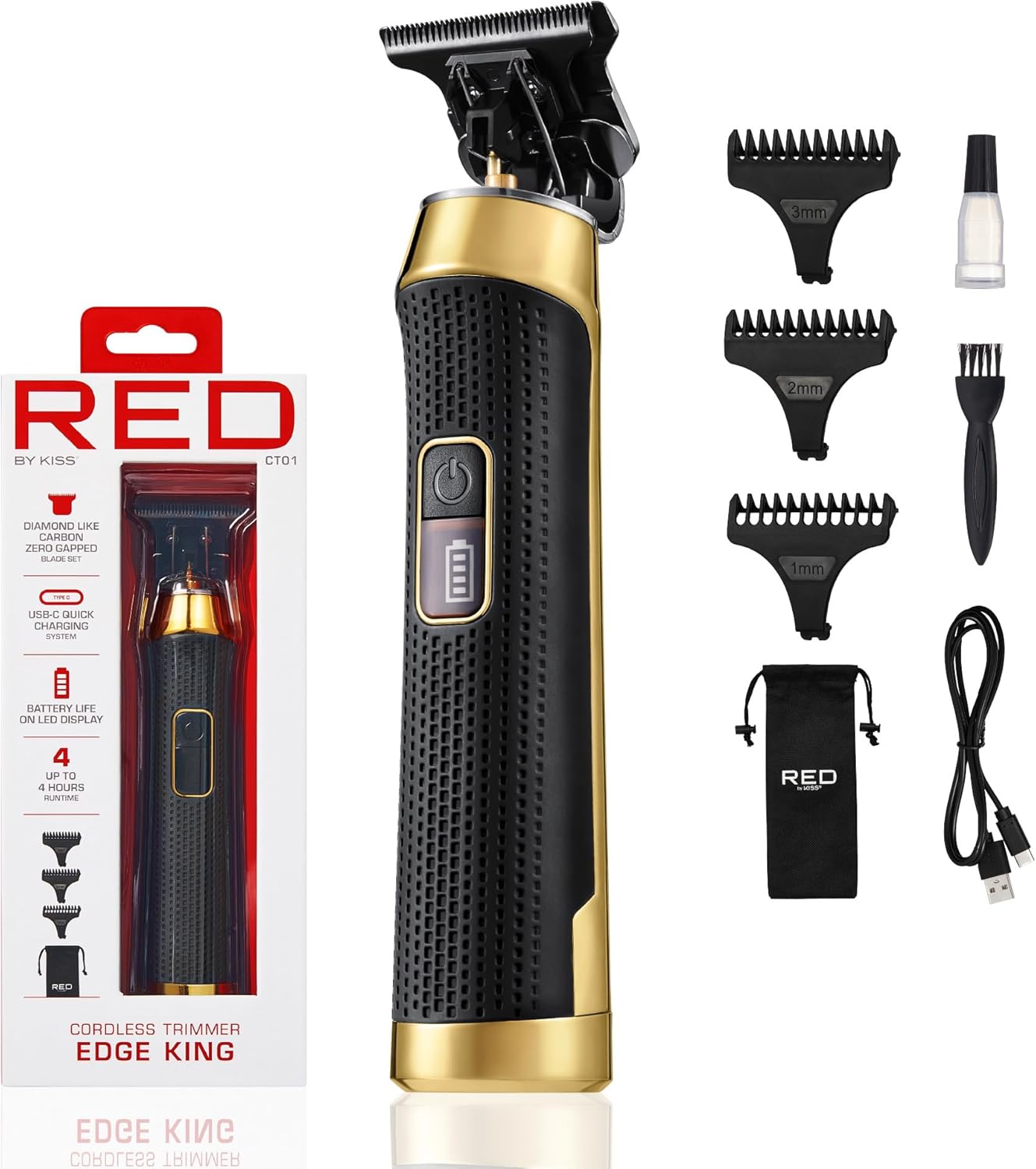 Red By Kiss Red Edge King Cordless Trimmer CT01