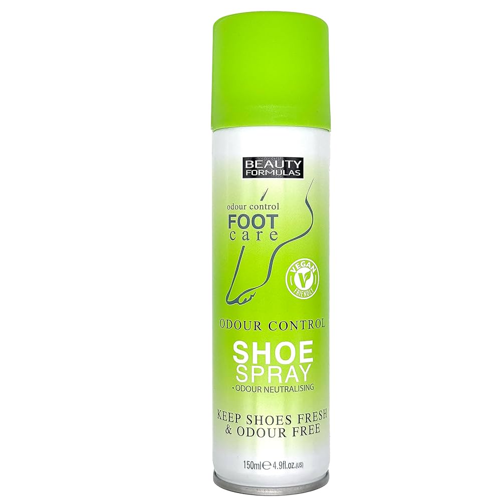 Beauty Formulas Odour Control Foot Care Shoe Spray 150ml