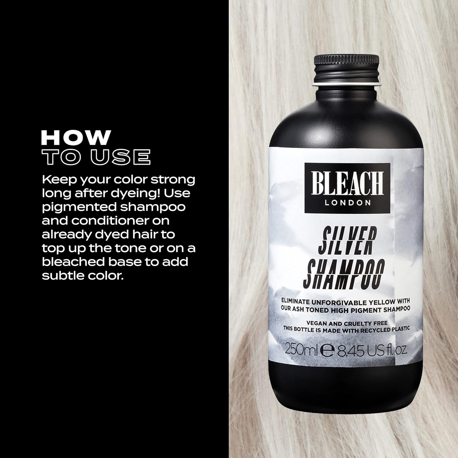 Bleach London Silver Shampoo 250ml