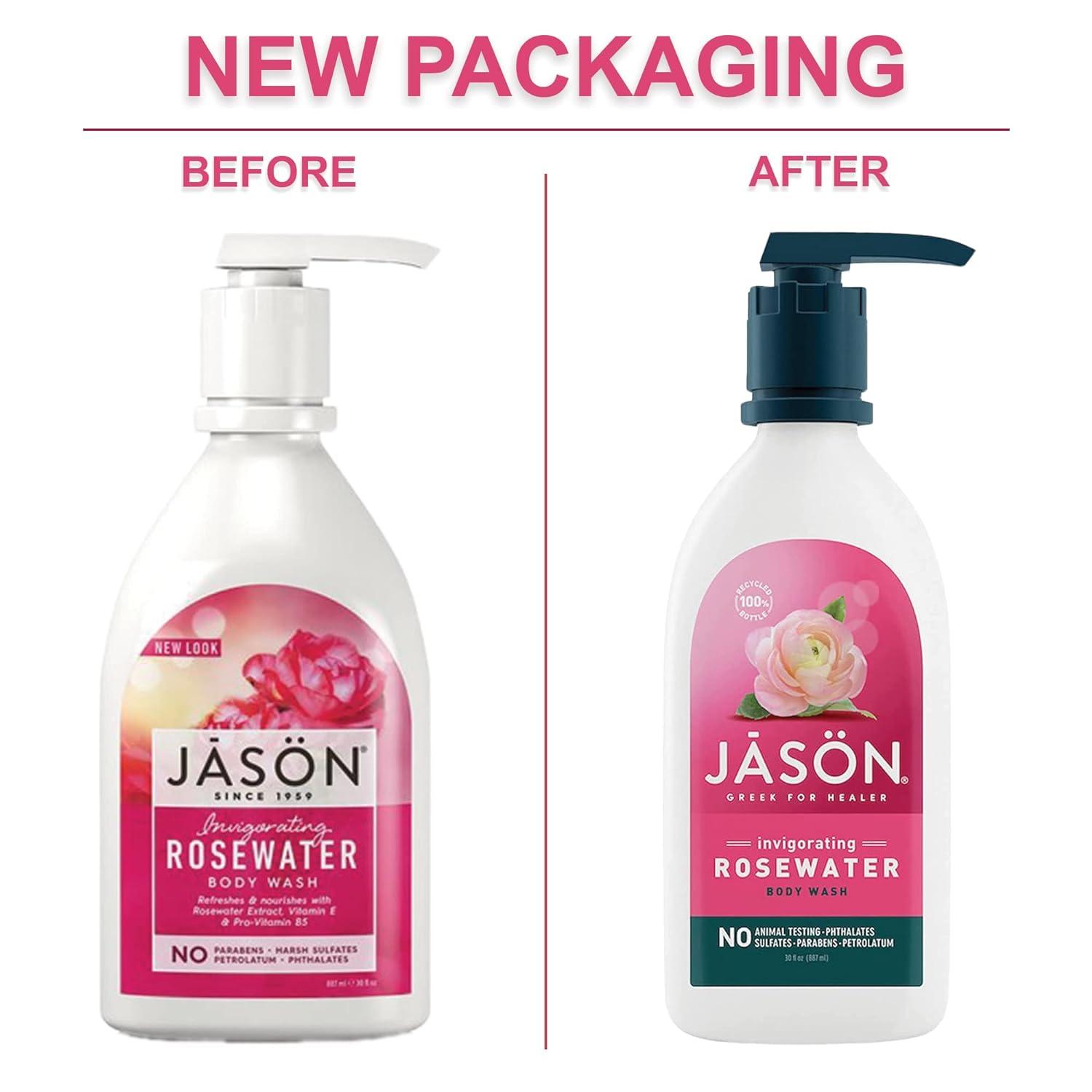 Jason Invigorating Rose Water Body Wash 887ml