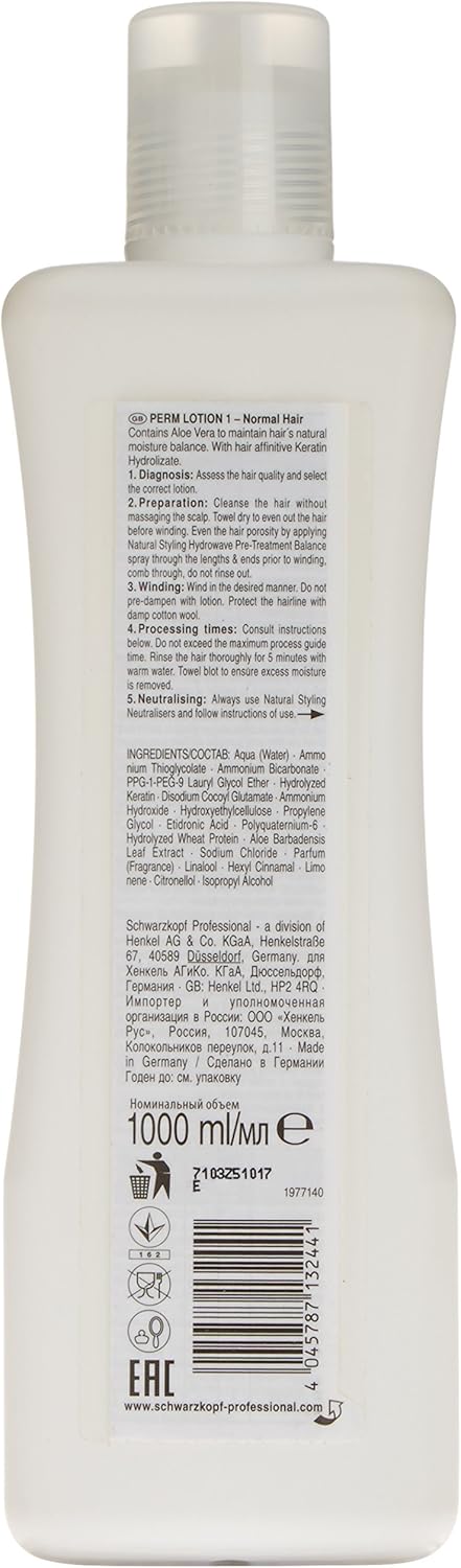 Schwarzkopf Natural Styling Hydrowave Classic 1 Perm Lotion 1000ml