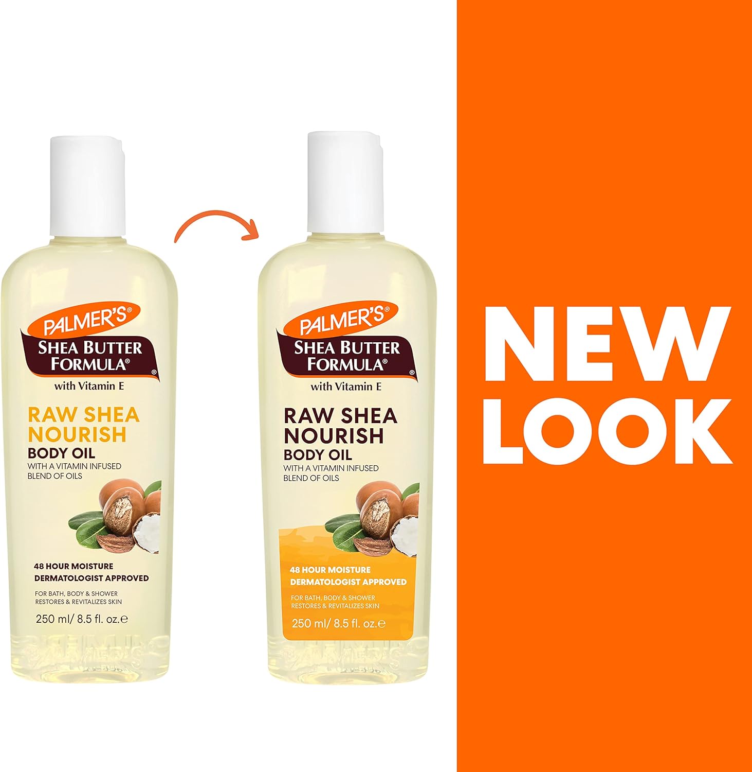 Palmers Raw Shea Nourish Body Oil 250ml