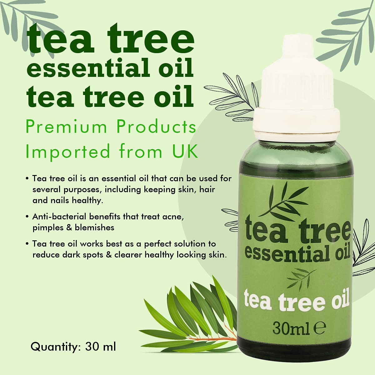 Xpel Marketing Tea Tree Essential Oil 30ml